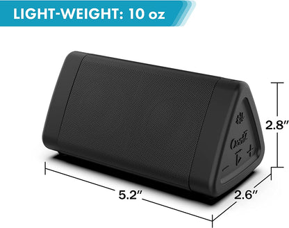 Oontz Angle 3 Bluetooth 5.4 Speaker, up to 100 Ft Wireless Range, up to 24 Hrs Playtime, Portable Small Speaker for Iphone, Android Phones, Crystal Clear Sound, IPX5 Portable Bluetooth Speaker, Black